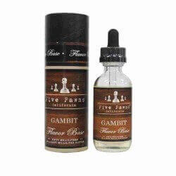 GAMBIT 50ML 0MG FIVE PAWNS