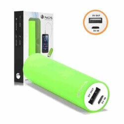 BATTERIE NOMADE POWERBANK 2200 MAH NGS vert