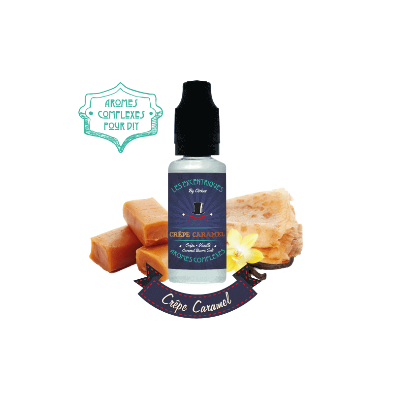 AROME CREPE CARAMEL - LES EXCENTRIQUES AROME CREPE CARAMEL - LES EXCENTRIQUES