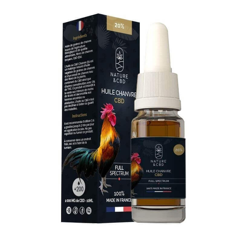 Huile de Cannabis CBD Chanvre Bio 15%