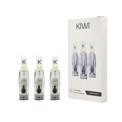 CARTOUCHE KIWI PEN VAPOR (x 3) Blanc