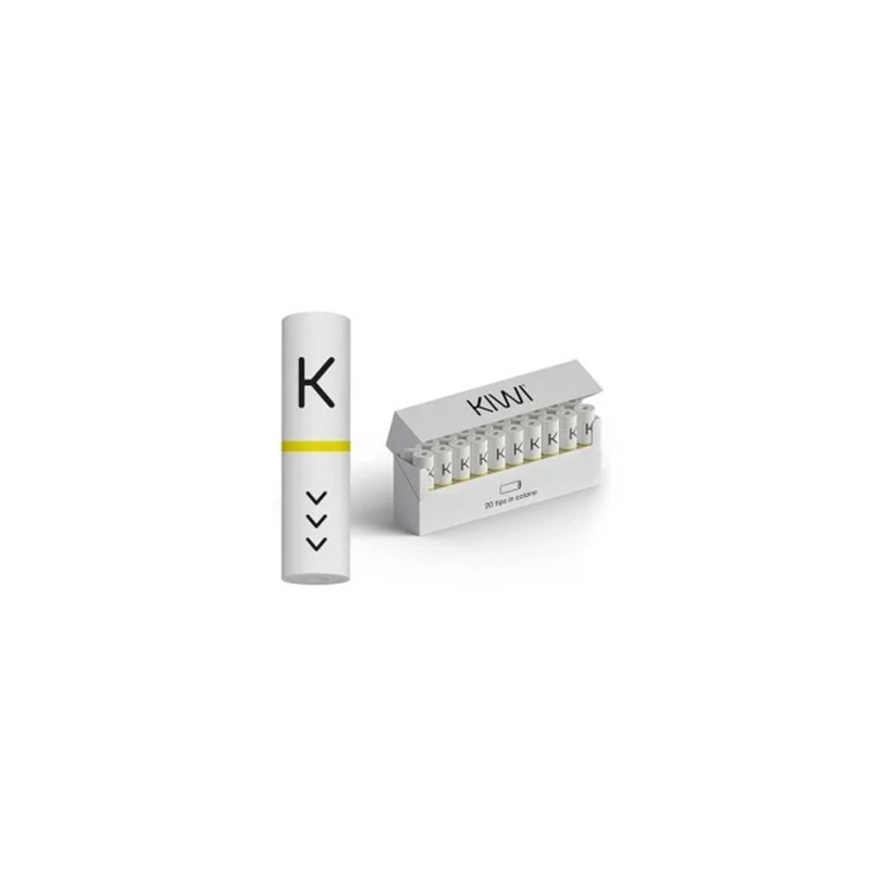 FILTRE KIWI PEN VAPOR (x 20) Blanc