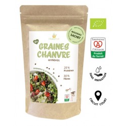 Graines de chanvre entières Bio