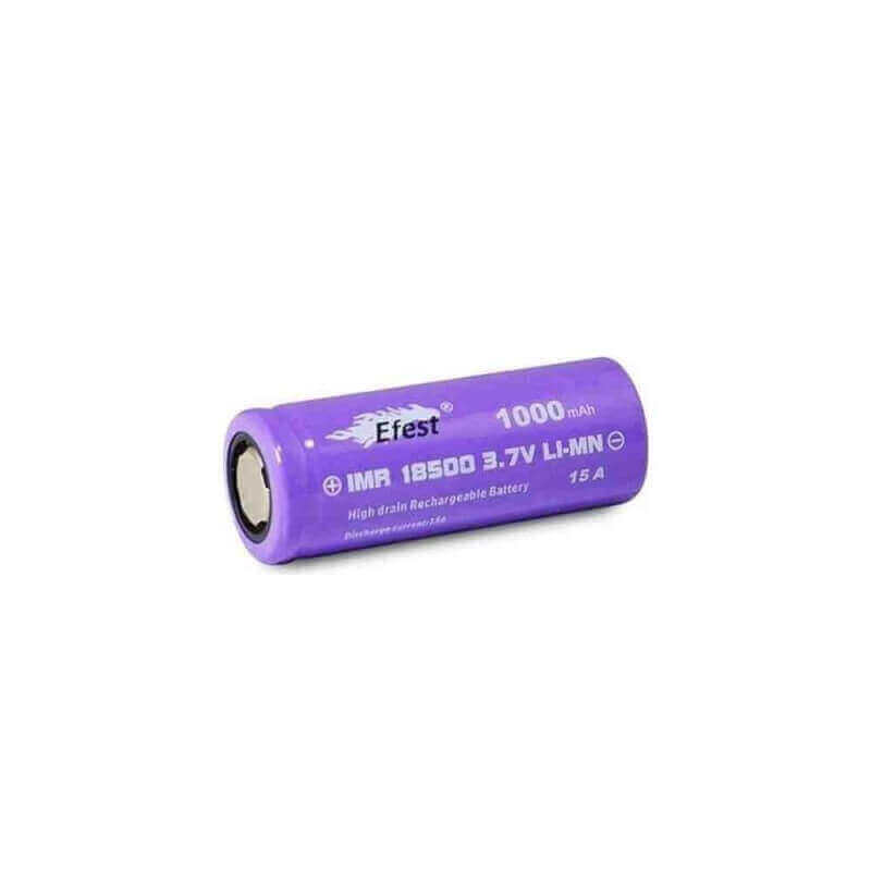 ACCU EFEST 18500 purple 1000 MAH FLAT TOP ACCU EFEST 18500 purple 1000 MAH FLAT TOP
