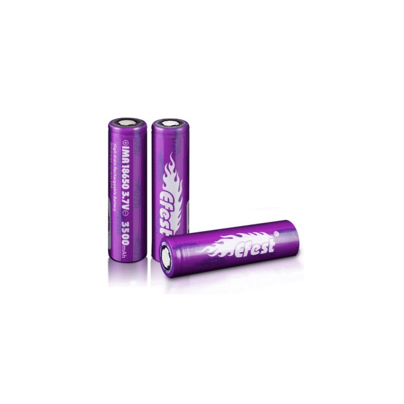 ACCU EFEST 18650 IMR 35A 3000 MAH PURPLE