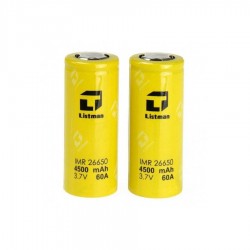 ACCU LISTMAN 26650 4200MAH 60A