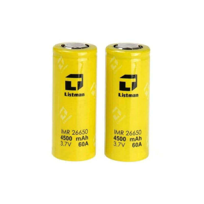 ACCU LISTMAN 26650 4200MAH 60A