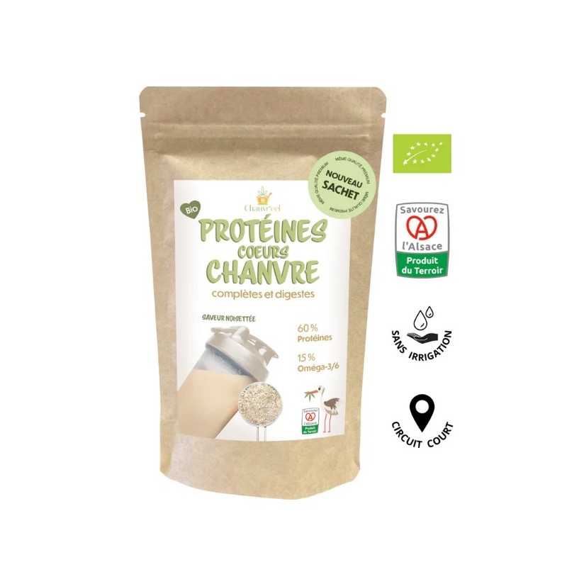 Protéines de Chanvre complètes Bio