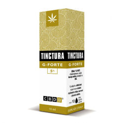 Huile CBD Tinctura G-FORTE 5% 10ml