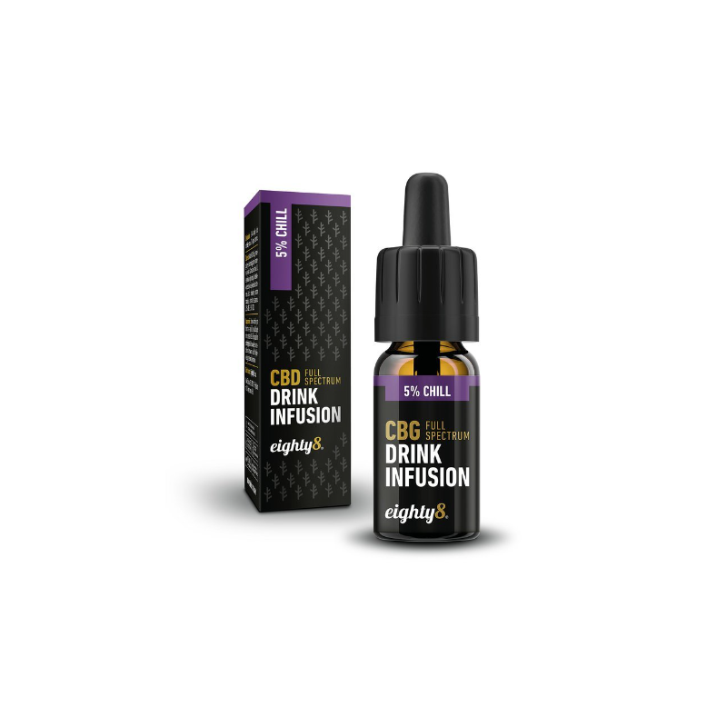 Eighty8 Sleep Drops, 5% CBD & CBG, 10ml, 500mg Eighty8 Sleep Drops, 5% CBD & CBG, 10ml, 500mg