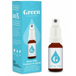 Spray Nano CBG Green 100 mg en 10 ml