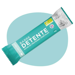 Barre Protéiné Bio Détente 40g