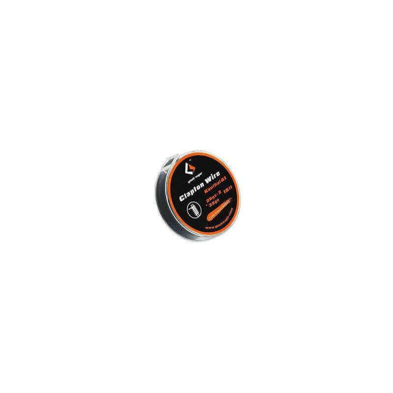 FIL RESISTIF CLAPTON 0.32*2 + 0.20 (28GA*2 + 32GA) - 5M Fil résistif 8,99 € FIL RESISTIF CLAPTON 0.32*2 + 0.20 (28GA*2 + 32GA) - 5M Fil résistif 8,99 €