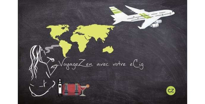 Voyager avec son e-cigarette